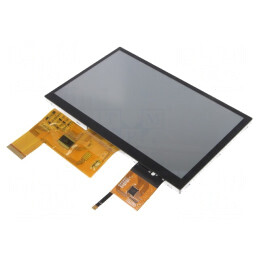 Display TFT 7" 800x480 LED 800cd/m2