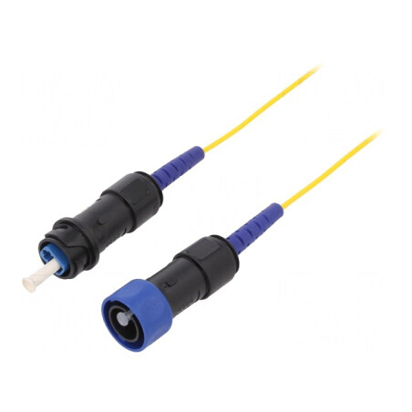 Patch Cord Fibră Optică Simplex Monomod Baionetă | Electronic-mag.ro | Componente Electronice