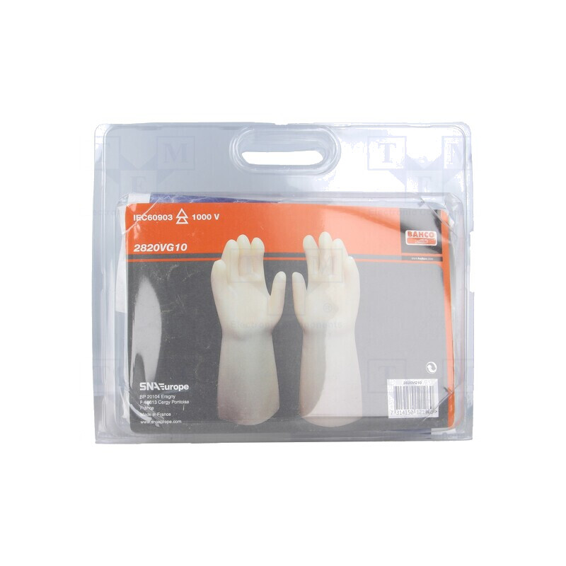 Mănuși de protecție izolate latex Dimensiune 10 | Electronic-mag.ro | Componente Electronice