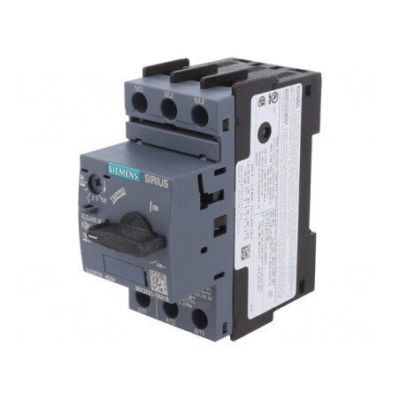 Întrerupător motor 3kW 220-690VAC pentru șină DIN | Electronic-mag.ro | Componente Electronice