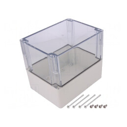 Carcasă universală gri 120x160x140mm IK08 | Electronic-mag.ro | Componente Electronice