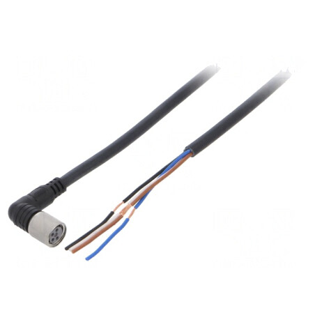 Cablu de Conectare M8 4 Pini Unghi 2m PVC | Electronic-mag.ro | Componente Electronice