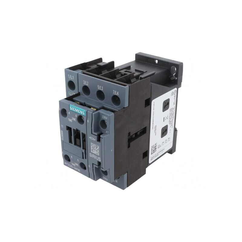 Contactor 4P 4 Auxiliare NO NC 230VAC | Electronic-mag.ro | Componente Electronice