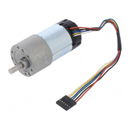 Motor DC cu Transmisie 24V 68rpm 150:1 Metal Gearmotor 37DX73L | Electronic-mag.ro | Componente Electronice
