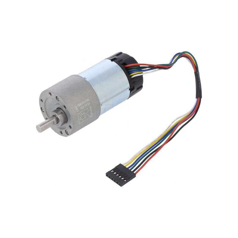 Motor DC cu Transmisie 24V 68rpm 150:1 Metal Gearmotor 37DX73L | Electronic-mag.ro | Componente Electronice