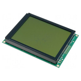 Afișaj LCD grafic 160x128 galben-verde LED