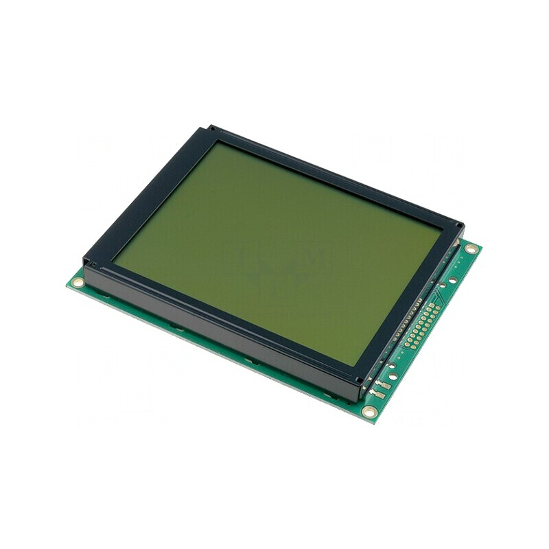 Afișaj LCD grafic 160x128 galben-verde LED | Electronic-mag.ro | Componente Electronice