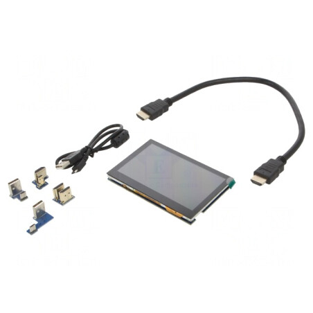Ecran LCD Grafic 4.3" 800x480 pentru Raspberry Pi | Electronic-mag.ro | Componente Electronice