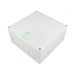 Carcasă: cutie de conexiuni | X: 180mm | Y: 180mm | Z: 91mm | polistiren | 81681001 -AS