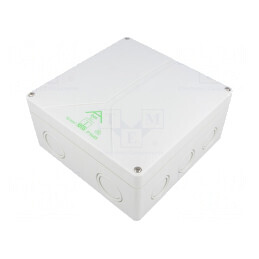 Carcasă Cutie de Conexiuni Polistiren 180x180x91mm | Electronic-mag.ro | Componente Electronice