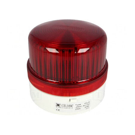 Semnalizator Luminos Lumină Roșie 12-240VDC | Electronic-mag.ro | Componente Electronice