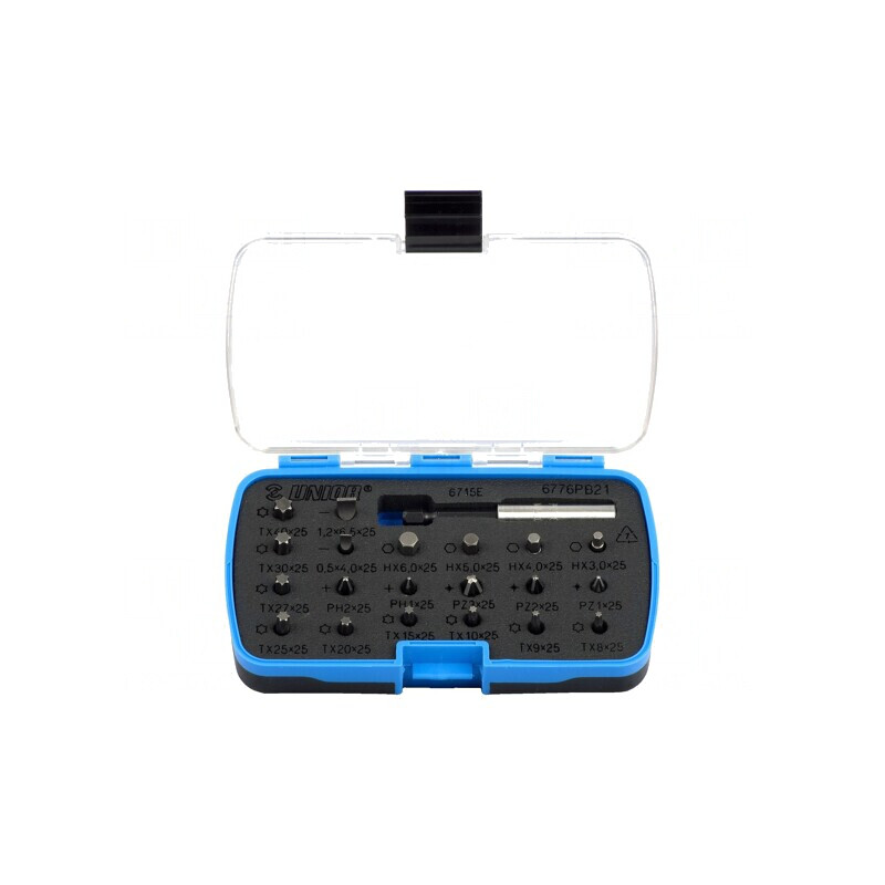 Set Capete Șurubelniță și Suport 1/4, 21 Buc. | Electronic-mag.ro | Componente Electronice