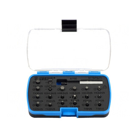 Set Capete Șurubelniță și Suport 1/4, 21 Buc. | Electronic-mag.ro | Componente Electronice