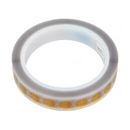 Bandă de Temperatură Ridicată 0,07mm 50% Ambră Rolă | Electronic-mag.ro | Componente Electronice