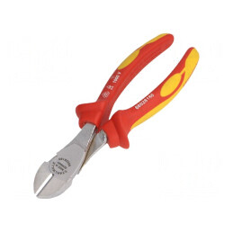 Clești Laterali Izolați 180mm pentru Tăiere 1kVAC | Electronic-mag.ro | Componente Electronice