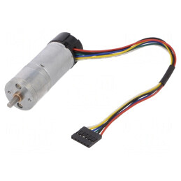 Motor DC cu Codificator 12V 75:1 METAL GEARMOTOR 25DX69L | Electronic-mag.ro | Componente Electronice