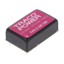Convertor DC/DC 5W 9-36V la 5V 1000mA DIP24 | Electronic-mag.ro | Componente Electronice
