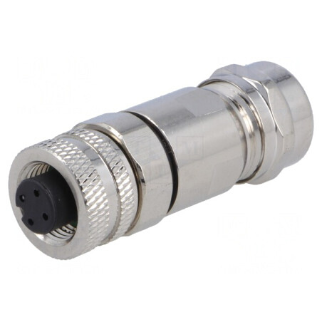 Mufă M12 3P Mamă DeviceNet/CANopen IP67 Pe Cablu | Electronic-mag.ro | Componente Electronice