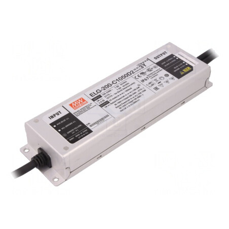 Alimentator LED 199,5W ELG-200-C1050D23Y | Electronic-mag.ro | Componente Electronice