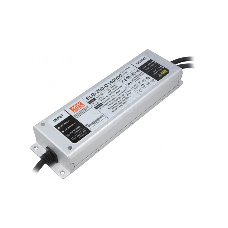 Alimentator LED 198.8W 71-142VDC 1.4A 100-305VAC | Electronic-mag.ro | Componente Electronice Alimentator LED 198.8W 71-142VDC 1.4A 100-305VAC | Electronic-mag.ro | Componente Electronice
