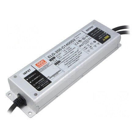 Alimentator LED 198.8W 71-142VDC 1.4A 100-305VAC | Electronic-mag.ro | Componente Electronice
