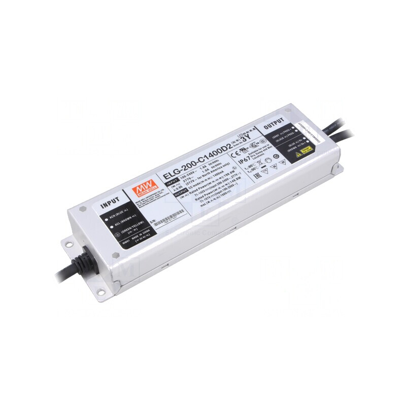 Alimentator LED 198.8W 142V 1.4A | Electronic-mag.ro | Componente Electronice