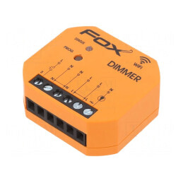 Variator de lumină fără fir FOX în cutie de metal WI-DIM1S1-P | Electronic-mag.ro | Componente Electronice