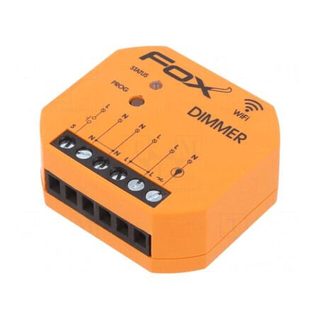 Variator de lumină fără fir FOX în cutie de metal WI-DIM1S1-P | Electronic-mag.ro | Componente Electronice