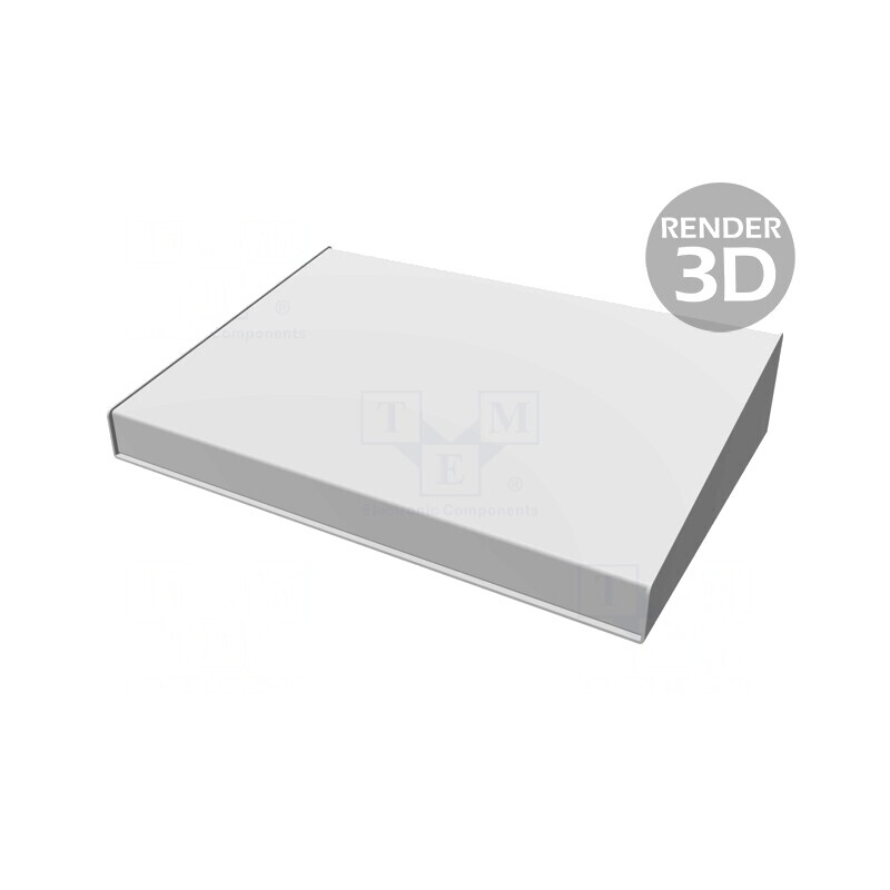 Carcasă Desktop Aluminiu 1456RL1WHBU | Electronic-mag.ro | Componente Electronice