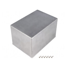 Carcasă Universală Aluminiu Natural 121x172x106 mm | Electronic-mag.ro | Componente Electronice
