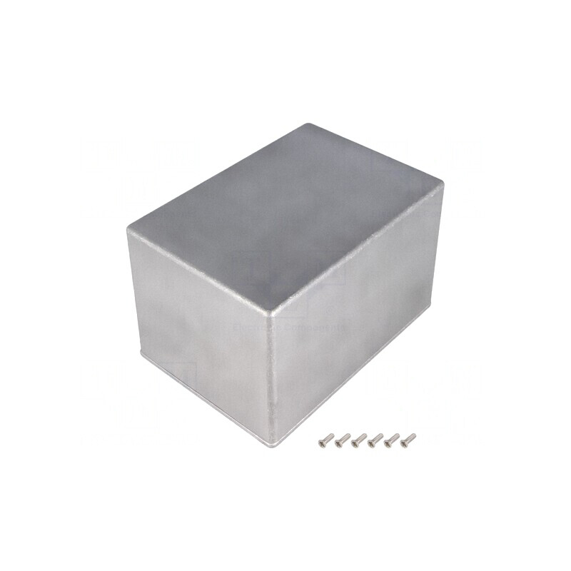 Carcasă Universală Aluminiu Natural 121x172x106 mm | Electronic-mag.ro | Componente Electronice