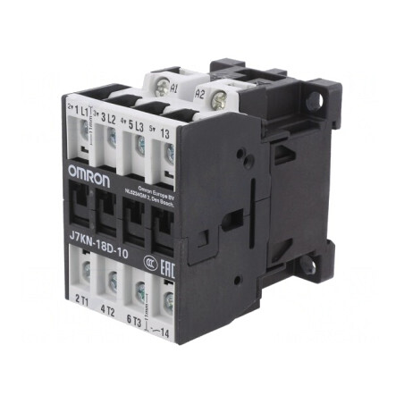Contactor 3P 24VAC 18A NO 690V | Electronic-mag.ro | Componente Electronice