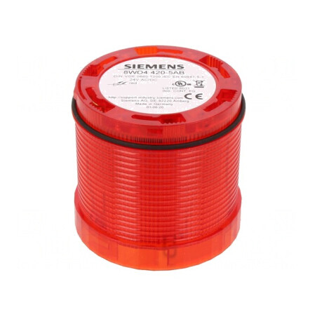 Semnalizator Luminos LED Roșu 24V IP65 | Electronic-mag.ro | Componente Electronice