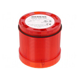 Semnalizator Luminos LED Roșu 24V IP65 | Electronic-mag.ro | Componente Electronice