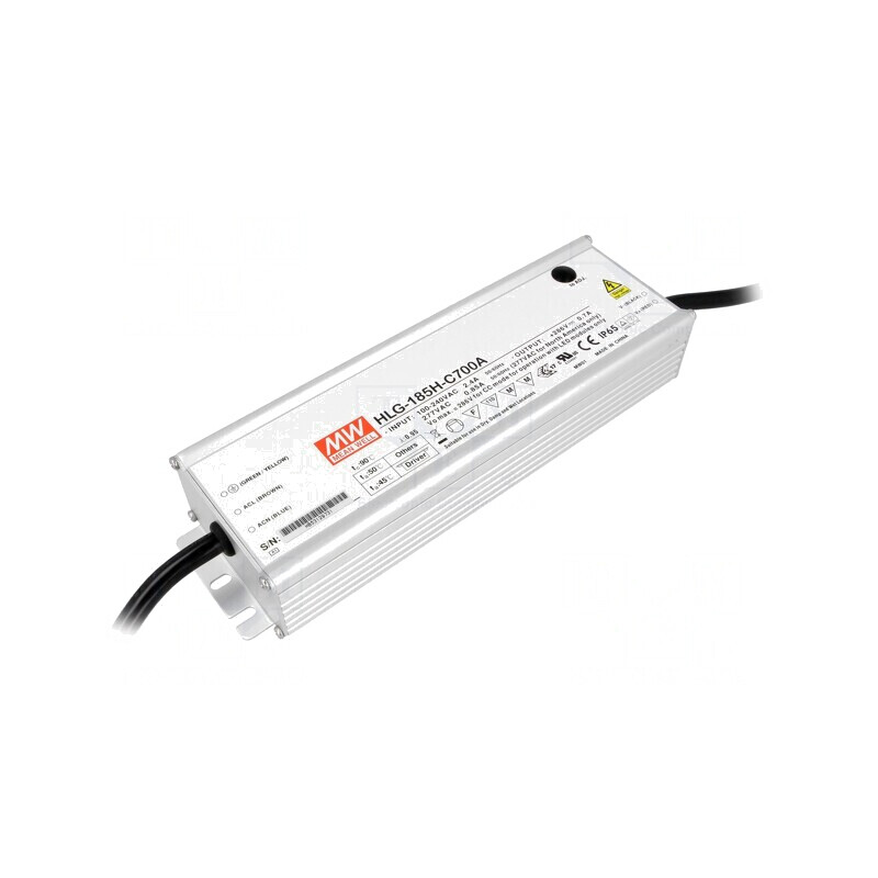 Alimentator LED 200W IP65 700-1400mA | Electronic-mag.ro | Componente Electronice