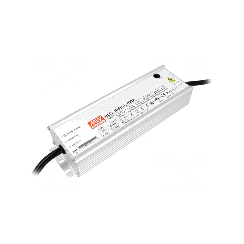 Alimentator LED 200W IP65 143-286VDC 350-700mA | Electronic-mag.ro | Componente Electronice Alimentator LED 200W IP65 143-286VDC 350-700mA | Electronic-mag.ro | Componente Electronice