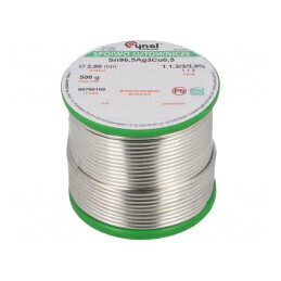 Sârmă de lipit fără plumb 2mm 500g | Electronic-mag.ro | Componente Electronice