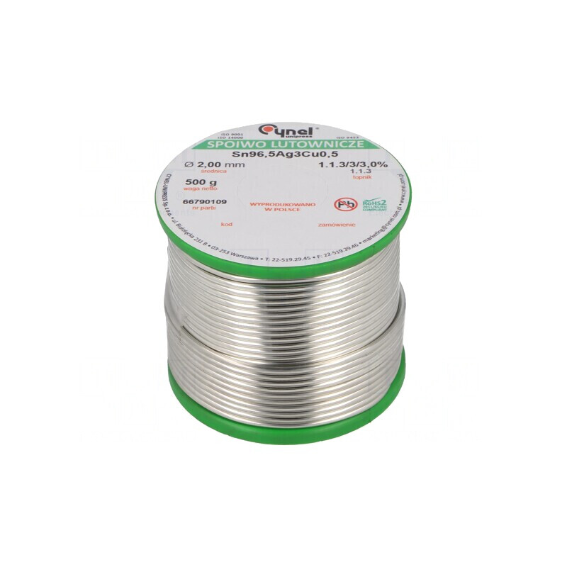 Sârmă de lipit fără plumb 2mm 500g | Electronic-mag.ro | Componente Electronice