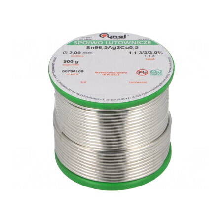 Sârmă de lipit fără plumb 2mm 500g | Electronic-mag.ro | Componente Electronice