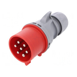 Conector alimentare AC trifazat mufă tată 32A 400VAC IP44 | Electronic-mag.ro | Componente Electronice