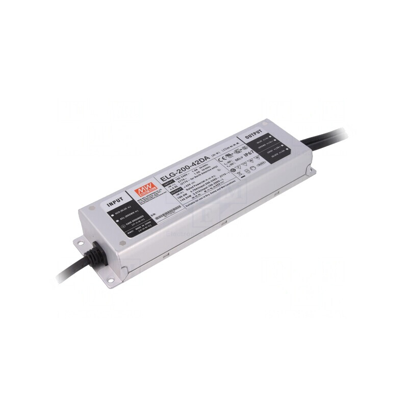 Alimentator LED 200W 42VDC 4,76A DALI | Electronic-mag.ro | Componente Electronice Alimentator LED 200W 42VDC 4,76A DALI | Electronic-mag.ro | Componente Electronice