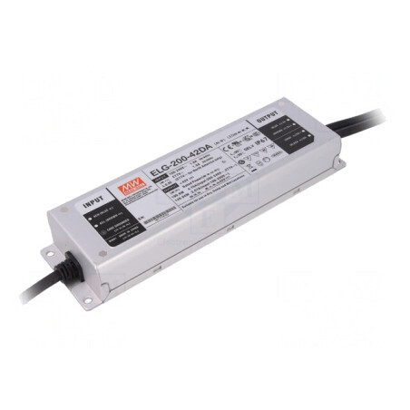 Alimentator LED 200W 42VDC 4,76A DALI | Electronic-mag.ro | Componente Electronice