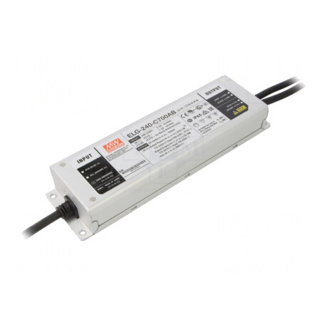 Alimentator LED 240W IP65 350-700mA | Electronic-mag.ro | Componente Electronice