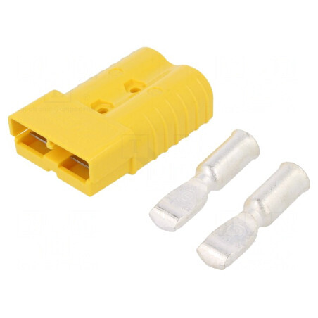 Mufă cablu-cablu SB 350 hermafrodită 2 pini crimpată | Electronic-mag.ro | Componente Electronice