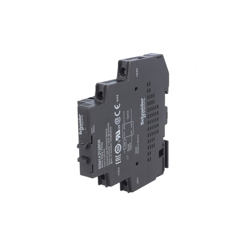 Releu Semiconductor Monofazat 12A 4-32VDC 48-600VAC | Electronic-mag.ro | Componente Electronice