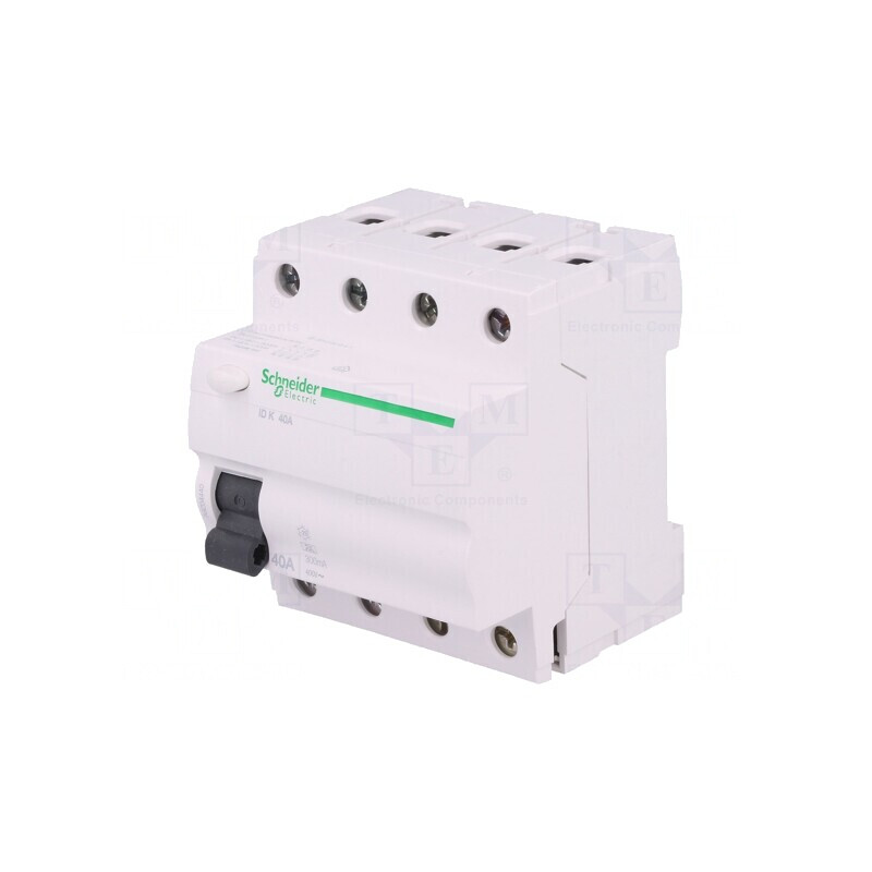Întrerupător diferențial 40A 300mA 4P 400VAC | Electronic-mag.ro | Componente Electronice Întrerupător diferențial 40A 300mA 4P 400VAC | Electronic-mag.ro | Componente Electronice