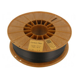 Filament PET-G CF 1,75mm Negru 1kg | Electronic-mag.ro | Componente Electronice