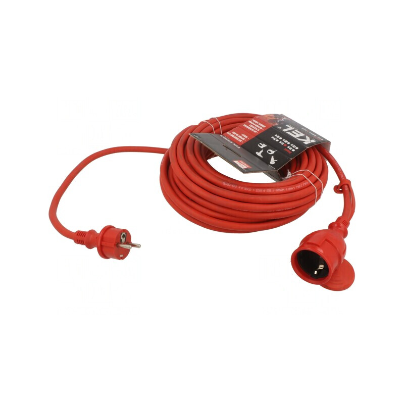 Prelungitor alimentare 15m 16A roșu | Electronic-mag.ro | Componente Electronice Prelungitor alimentare 15m 16A roșu | Electronic-mag.ro | Componente Electronice
