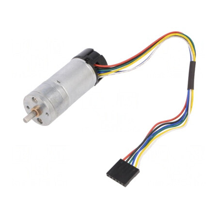 Motor DC cu Encodor și Transmisie Metalică 12V 5,6A 20,4:1 | Electronic-mag.ro | Componente Electronice