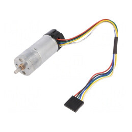 Motor DC cu Encodor și Transmisie Metalică 12V 5,6A 20,4:1 | Electronic-mag.ro | Componente Electronice